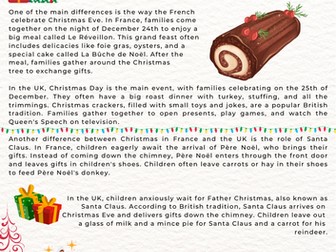 Christmas in France - CfW - Languages connect us