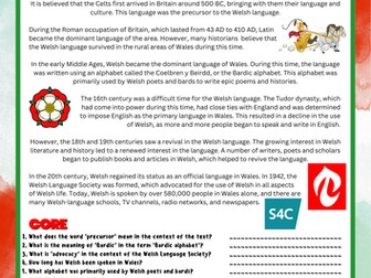 Origins of the Welsh language - CfW - Languages connect us