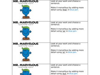 KS1 Year 2 English challenges/extension work