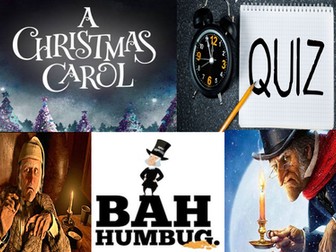 A Chrismas Carol Revision Quiz