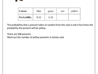 Christmas Probability