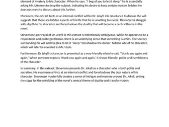 Dr Jekyll and Mr Hyde