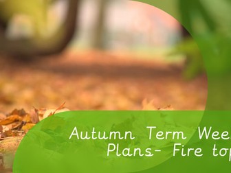 Autumn Half term Activity planner Topic- GFOL, Dragons, Firefighters ( Ages5-9)