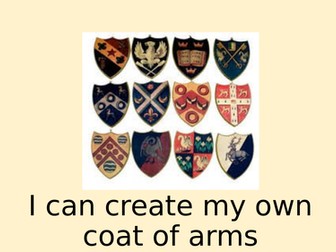 Design a coat of arms lesson