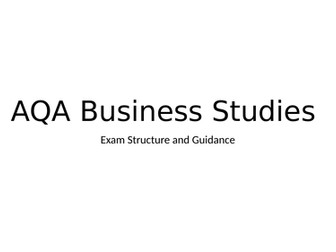 AQA GCSE Business Studies Exam Structure Mat