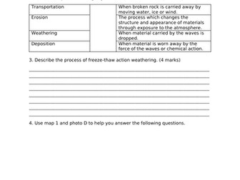 KS3 Coasts Assessments