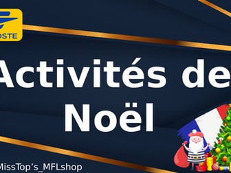 French - Christmas activities
