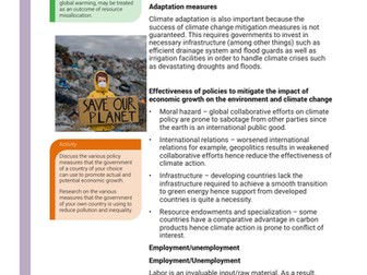 Employment/Unemployment: Economics for Cambridge International  2023 - 2025 syllabus