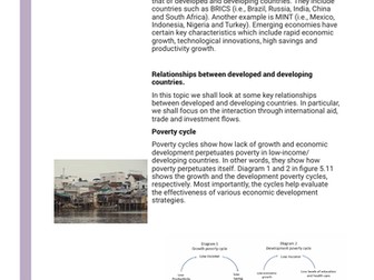 Developed and developing countries: Cambridge international syllabus 2023 - 2025