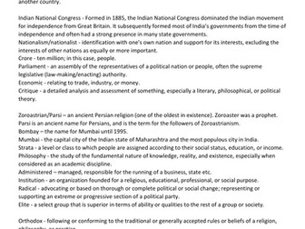 Comprehension: Dadabhai Naoroji, The Empress