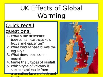 UK effects of climate change