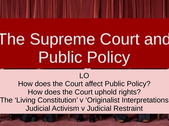 The US Supreme Court: Rights protection