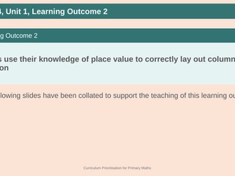 NCETM Year 4 Addition and Subtraction Resource