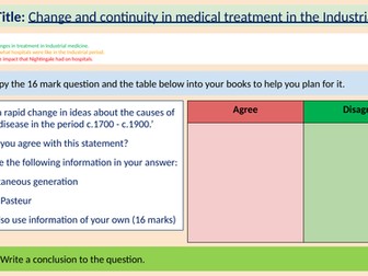 L3: 18th & 19th century treatments and hospitals (MTT Edexcel GCSE)