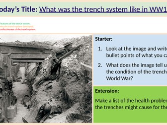 L2: The Trench System - WW1 Medicine (MTT GCSE History Edexcel)