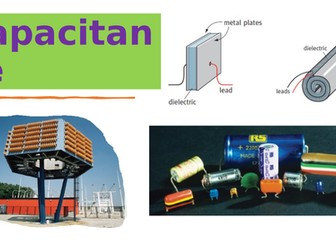 GCSE A'LEVEL  CAPACITANCE Ppt