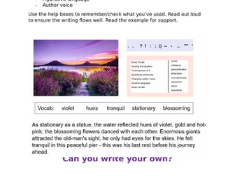 Creative Writing Task / Resource for KS2 / 11+