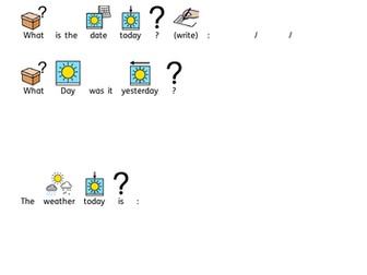 Morning Communication Activity