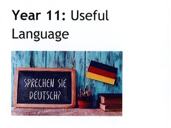 GCSE German Language Booklet