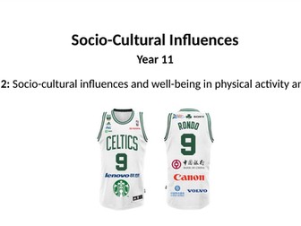 Socio-Cultural Influences AQA GCSE PE