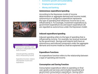 Circular flow of income: Economics for A level Cambridge International 2023 to 2025 syllabus