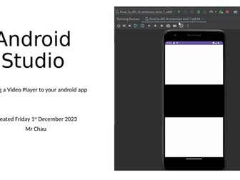 Android Studio - How to add a button to change text + How to Add Videos