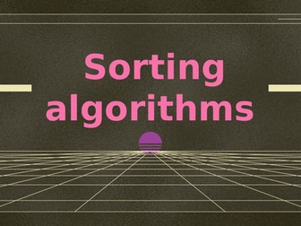Sorting algorithm