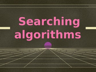 Searching algorithm