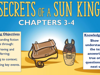 Secrets of a Sun King - Chapters 3 and 4 - Double Lesson!