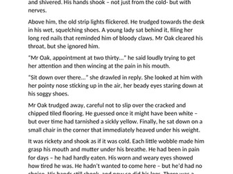 Inference Comprehension - Mr Oak's visit