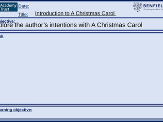 AQA A CHRISTMAS CAROL SOL