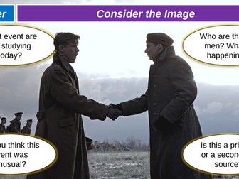 WW1 Christmas Truce Lesson