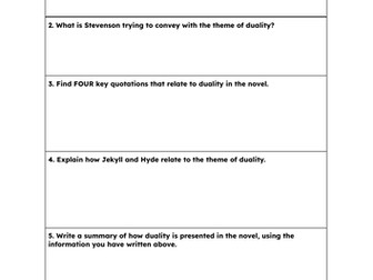 Jekyll and Hyde - understanding duality (LA)