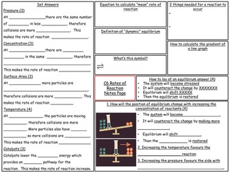 Triple Science Chemistry Revision A3