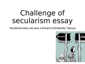 Challenge of Secularism Essay
