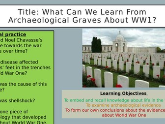 WW1 & Archaeology: An unknown Soldier Mystery