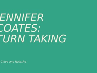 Jennifer Coates an intro