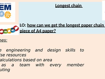 STEM Club Project Longest Chain