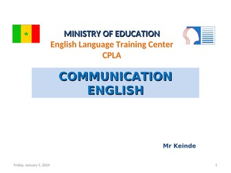 A typical working day