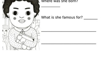 Maya Angelou Worksheet