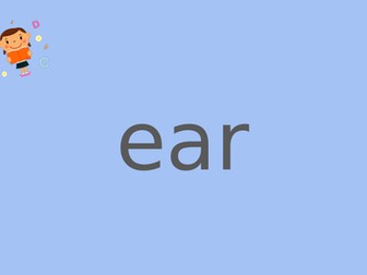 'ear' sound Phonics PPT