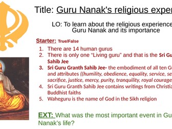 Guru Nanak Religious Experience