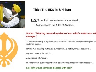 The 5Ks in Sikhism