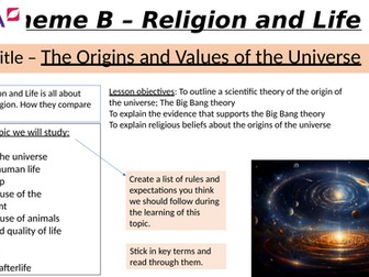 AQA RS A THEME B RELIGION AND LIFE FULL UNIT