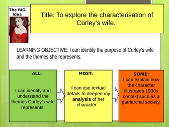 Curley's wife -OMAN