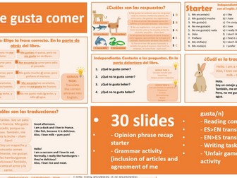 Viva 2, Module 3.1 - Qué te gusta comer
