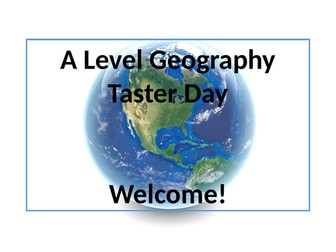 A Level Geography Taster Lesson - Superpowers