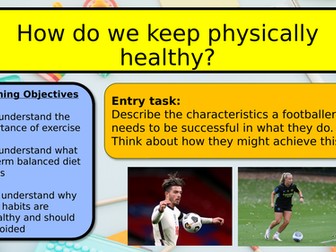 Keeping (physically) healthy