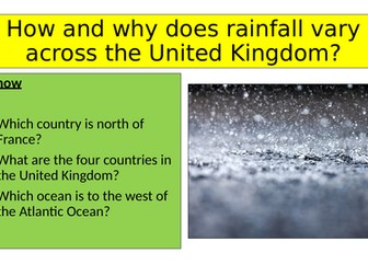 How and why does rainfall vary across the United Kingdom?