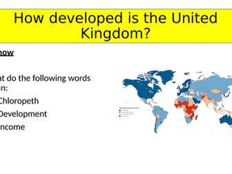 How developed is the United Kingdom?